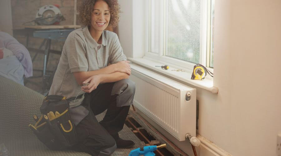 Local tankless water heater installation in Marine, IL